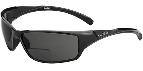 Bolle Speed in Shiny Black Polarized Bi-Focal Reading Sunglasses