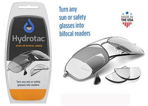 Hydrotac Stick-On Bi-Focal Lens