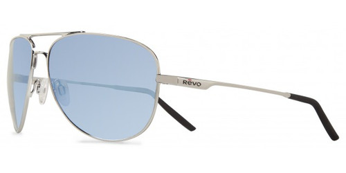 REVO Designer Sunglasses Windspeed in Chrome & Blue Mirror