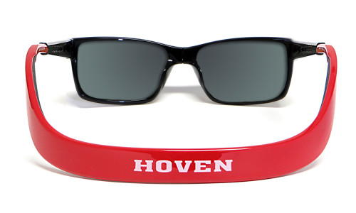 Hoven Eyewear MONIX in Black / Red with Gloss Grey & Sky Blue Polarized