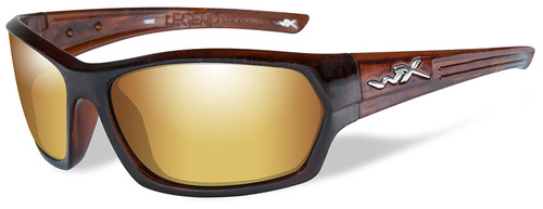 Wiley-X Legend in Hickory Brown & Polarized Gold