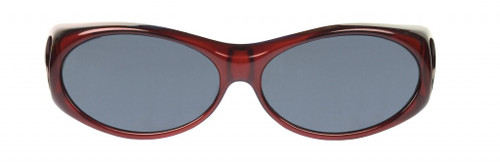 Jonathan Paul Fitovers Eyewear Small Aurora in Claret & Gray AR003S
