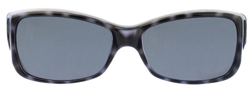 Jonathan Paul Fitovers Eyewear Medium Dahlia in Black-Cheetah & Gray DL001