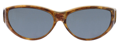 Jonathan Paul Fitovers Eyewear Medium Ikara in Tiger-Eye & Gray IK003