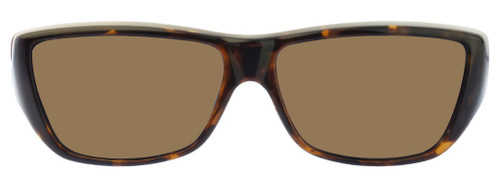 Jonathan Paul Fitovers Eyewear Large Neera in Leopard-Black & Amber NR003A