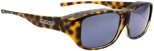 Jonathan Paul Fitovers Eyewear Large Quamby in Cheetah & Gray QL003