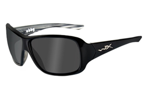 Wiley-X Abby in Black Marble and and Polarized Grey Lens