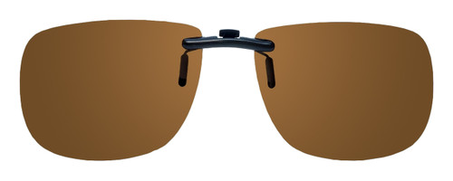 Montana Eyewear Clip-On Sunglasses C2B in Polarized Amber 54mm