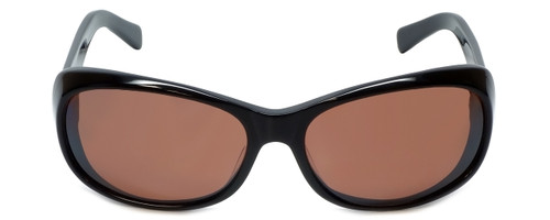 Reptile Designer Polarized Sunglasses Genus in Espresso with Fire Red Lenses
