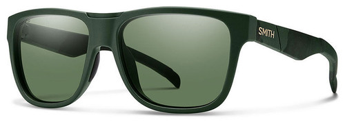 Smith Optics Lowdown Designer Sunglasses in Matte Olive Camo with ChromaPop Polarized Gray/Green Lens