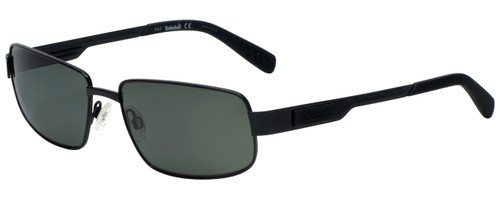 Timberland TB9060-02D Designer Polarized Sunglasses in Matte Black with Grey Lens
