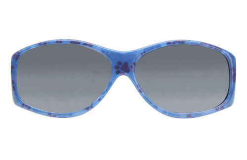 Jonathan Paul Fitover Polarized Sunglass Kids X-Small Glides-14 Blue Paws & Gray