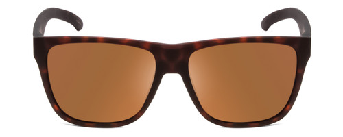 Front View of Smith Lowdown Xl 2 Unisex Classic Sunglass Tortoise Gold/CP Polarized Brown 60mm