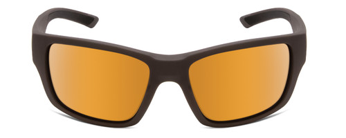 Front View of Smith Outback Unisex Sunglasses Gravy Grey/CP Polarized Bronze Mirror Gold 59 mm