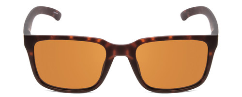 Front View of Smith Headliner Unisex Sunglasses Tortoise Gold & ChromaPop Polarized Brown 55mm