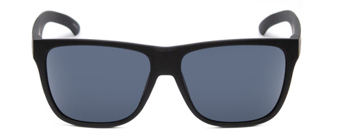 Front View of Smith Lowdown Xl 2 Unisex Classic Sunglasses Black/ChromaPop Polarize Black 60mm