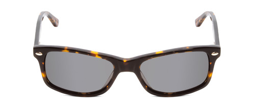 Front View of Ernest Hemingway H4730 Unisex Sunglasses in Tortoise Brown/Silver&Blue/Grey 53mm