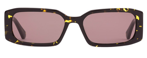 Front View of SITO SHADES INNER VISION Unsiex's Sunglasses Yellow Black Tortoise/Iron Gray 56mm