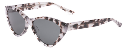 Profile View of SITO SHADES SEDUCTION Cat Eye Sunglasses Snow White Brown Tortoise Havana/i 57mm