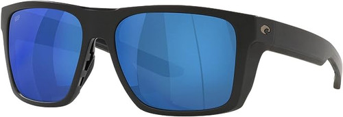 Costa Del Mar Mens Harpoon Polarized Sunglasses Black/Grey Blue