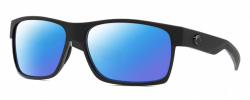 Half Moon Polarized Sunglasses in Blue Mirror