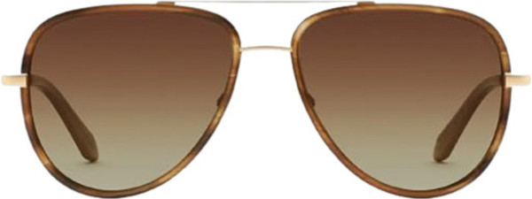 QUAY Australia All In Mini Unisex Pilot Sunglasses in Gold Tortoise ...