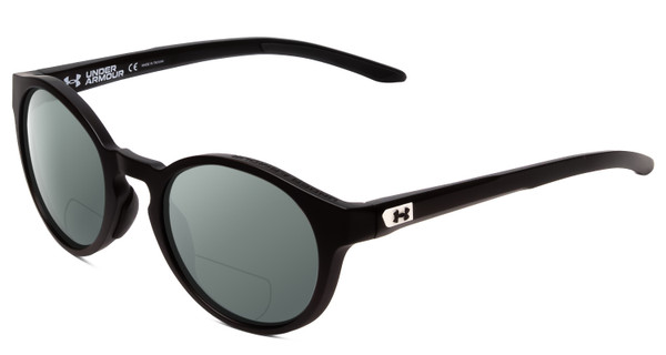 Under Armour Infinity 52 mm Round Polarized BI-FOCAL Sunglasses Black ...