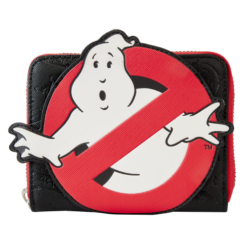 Ghostbusters: No Ghost Logo Zip Around Wallet