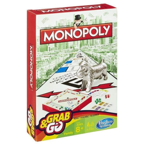 *DAMAGED* Monopoly: Grab and Go