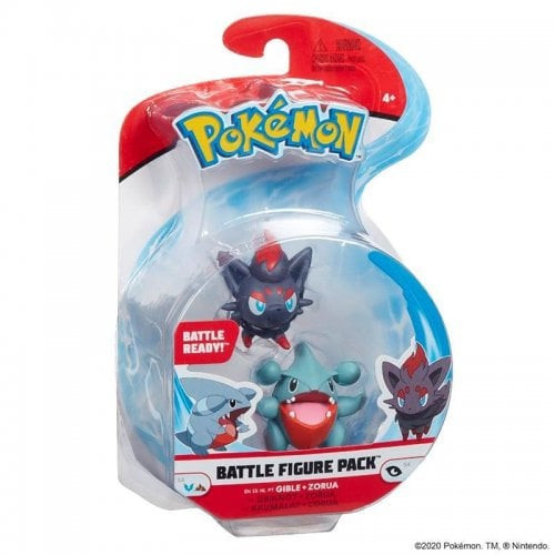 Pokemon Battle Figure Pack - Gible & Zorua