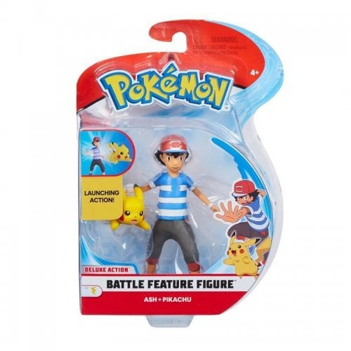 Pokemon Battle Feature Figure Pack - Ash & Pikachu