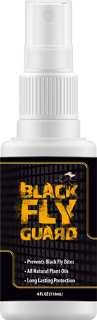 black fly guard spray bottle