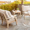 Martha Stewart by POLYWOOD Chinoiserie 22 in. Sq. End Table