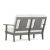 POLYWOOD Prairie Deep SeatingLoveseat with Cushions