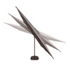 Treasure Garden 10 ft. x 10 ft. Aluminum Single Wind Vent Cantilever Umbrella - AG25TSQR
