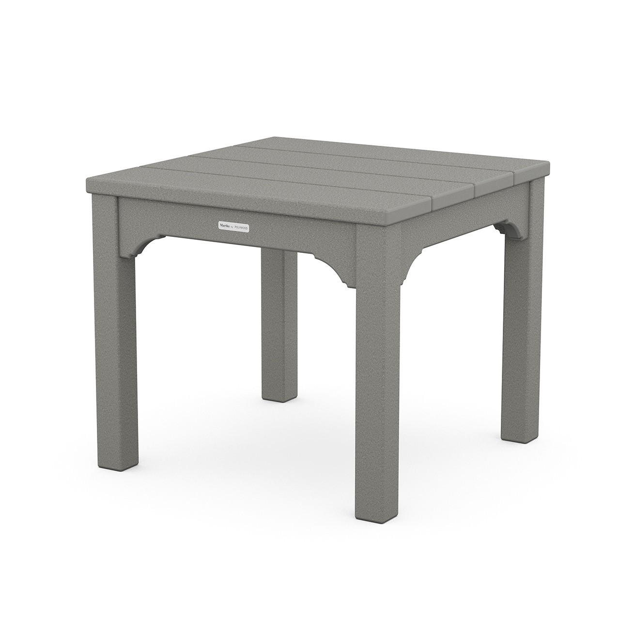 Martha Stewart by POLYWOOD Chinoiserie 22 in. Sq. End Table