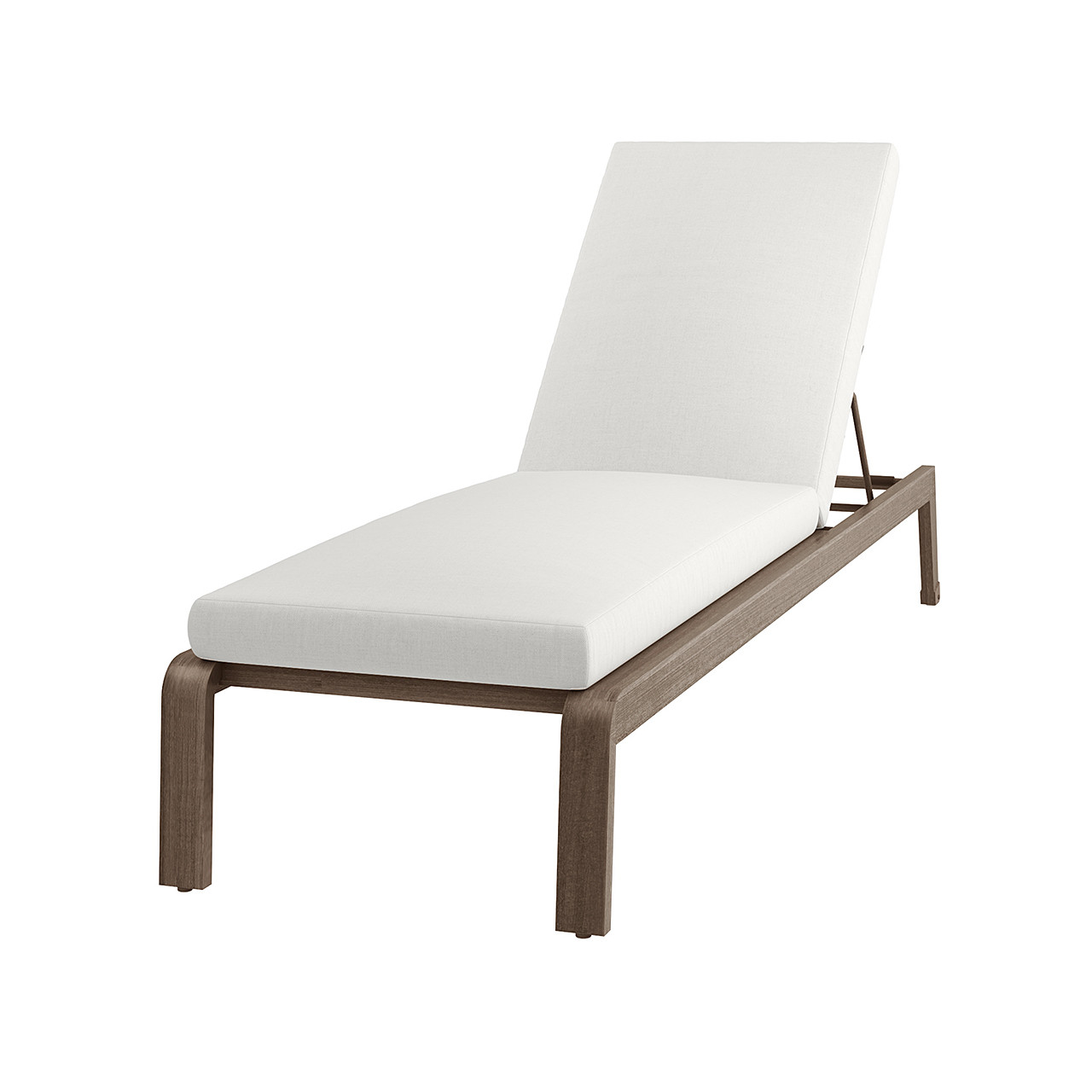 Antibes Aluminum with Cushions Adjustable Chaise Lounge