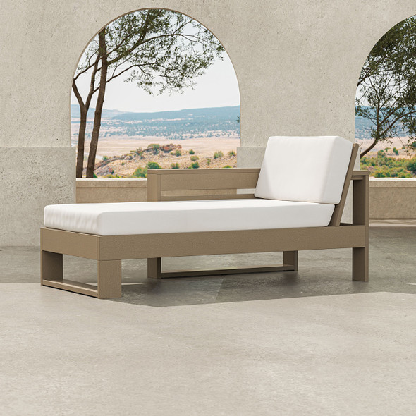PW Designer Series Latitude Modular Left Arm Chaise with Cushions