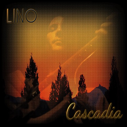 Cascadia CD album cover by Lino