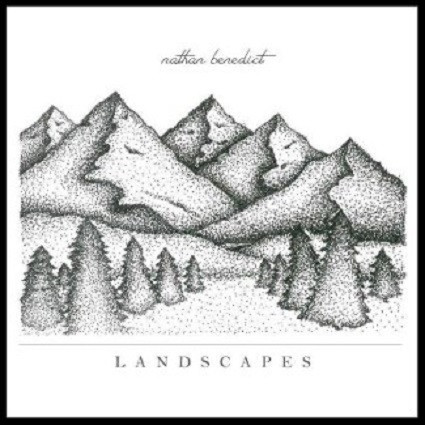 Landscapes CD album cover by Nathan Benedict