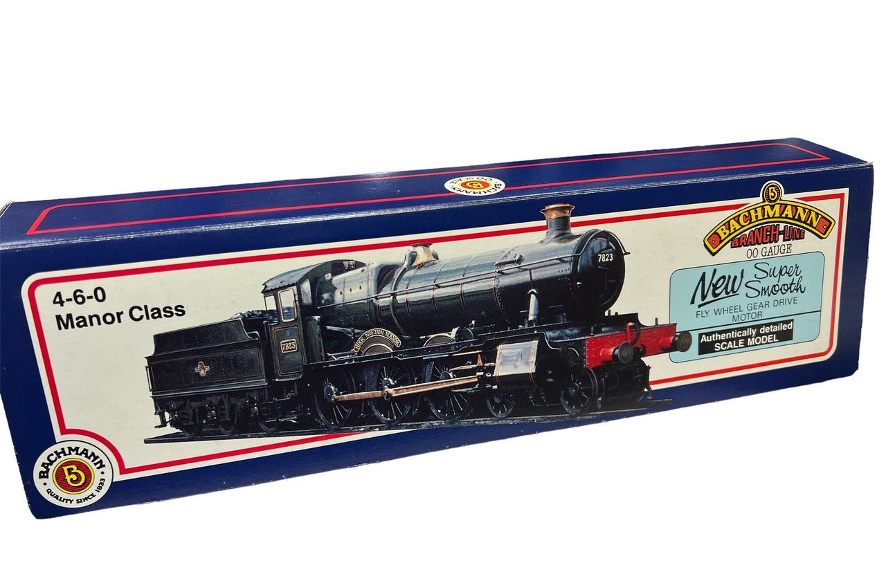 Bachmann 4-6-0 Manor Class Loco 7802 BRADLEY MANOR BR green boxed OO