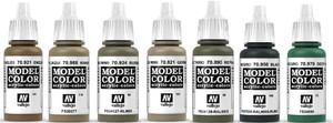 Commando's Paint Set Commando's Paint Set