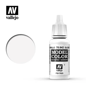 Vallejo Model Color 17ml - Gloss White 70.842