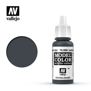 Vallejo Model Color 17ml - Dark Sea Blue 70.898 Vallejo Model Color 17ml - Dark Sea Blue 70.898