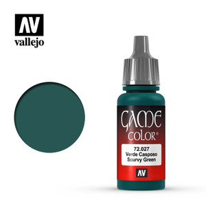 Vallejo Game Color 17ml - Scurvy Green 72.027 Vallejo Game Color 17ml - Scurvy Green 72.027