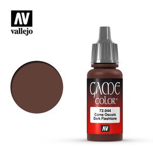 Vallejo Game Color 17ml - Dark Fleshtone 72.044 Vallejo Game Color 17ml - Dark Fleshtone 72.044