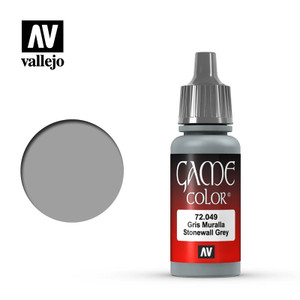 Vallejo Game Color 17ml - Stonewall Grey 72.049 Vallejo Game Color 17ml - Stonewall Grey 72.049