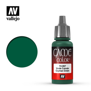 Vallejo Game Color 17ml - Cayman Green 72.067