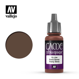 Vallejo Game Extra Opaque 17ml- Heavy Sienna 72.154 Vallejo Game Extra Opaque 17ml- Heavy Sienna 72.154