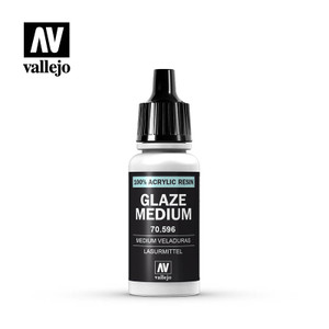 Vallejo Auxiliaries 17ml - Glaze Medium 70.596 Vallejo Auxiliaries 17ml - Glaze Medium 70.596